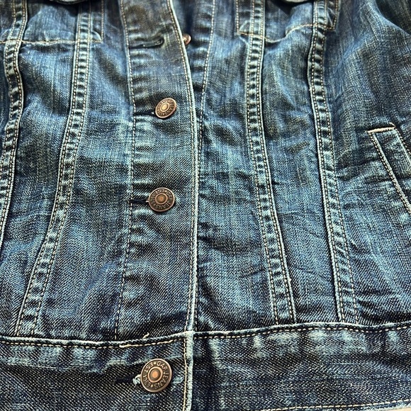 1969 GAP Vintage Limited Edition Sz XS Icon Trucker Denim Button up Jacket 2007 - Picture 14 of 16